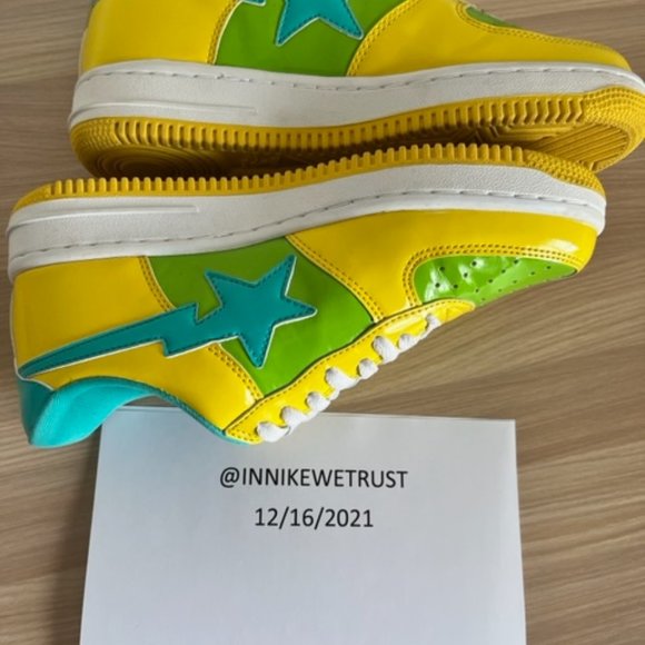 🔥RARE🔥 2006 Bathing Ape Bapesta FS-001 Hong Kong City Camo - Picture 6 of 9